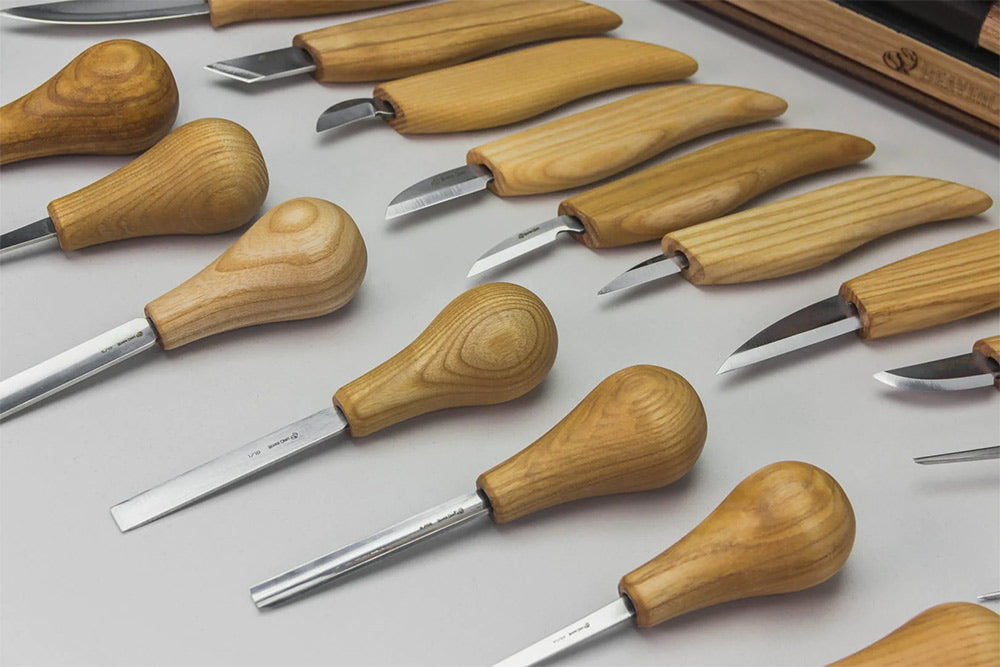 ビーバークラフト 大型木彫りツールセット 20個 Beaver Craft S57 Wood Carving Set + accessories