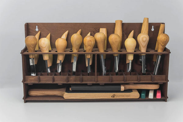 ビーバークラフト 大型木彫りツールセット 20個 Beaver Craft S57 Wood Carving Set + accessories