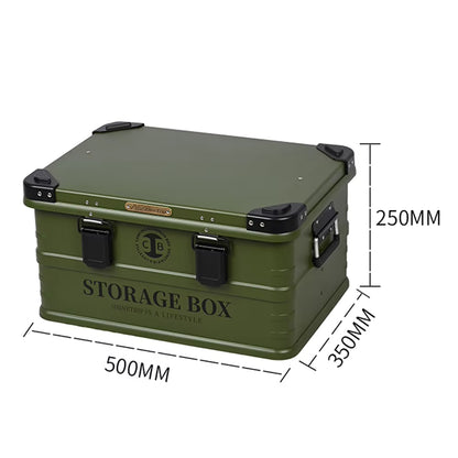 山趣（やましゅみ） SHINETRIP シャイントリップ Outdoor Waterproof Aluminum Storage Box 防水アルミ合金ストレージボックス 44L / 72L（A422-B0M / A422-B0L / A422-D0M / A422-D0L / A422-H0M / A422-H0L）