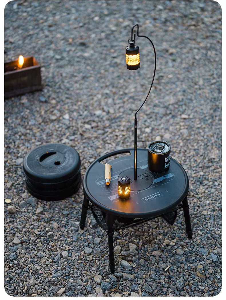 山趣（やましゅみ） SHINETRIP シャイントリップ #05 Series Tactical Lifting Dual-use Round Table デュアルユース ラウンドテーブル（A553-D00 / A553-H00）