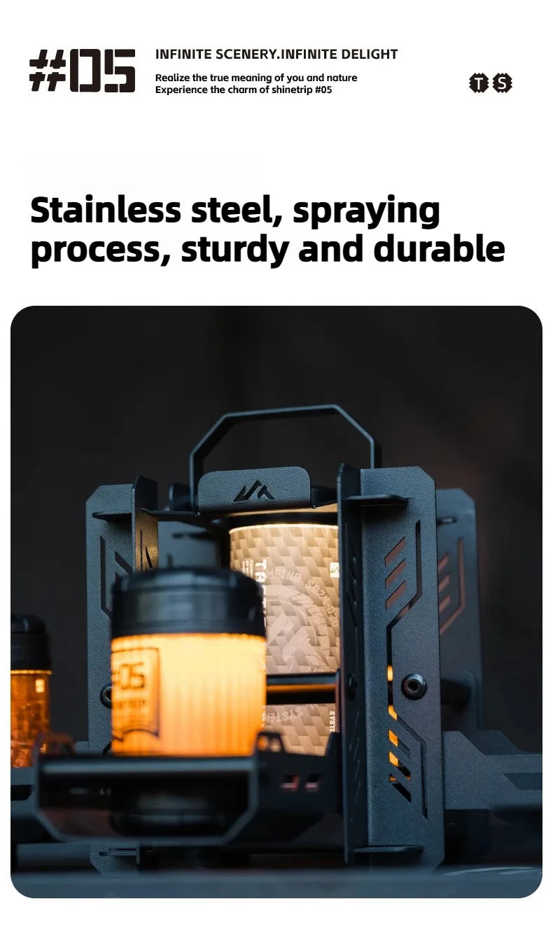 山趣（ShineTrip） ST-05シリーズ 天宮ライトボックス（Tiangong Light Box） ブラック