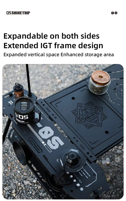 山趣（やましゅみ） SHINETRIP シャイントリップ #05 Series Tactical Skateboard Table System タクティカル スケートボードテーブル システム（A503-H00 / A503-H01 / A503-H02 / A503-H03 / A503-H11 / A503-K0S / A503-K0M / A503-K0L）