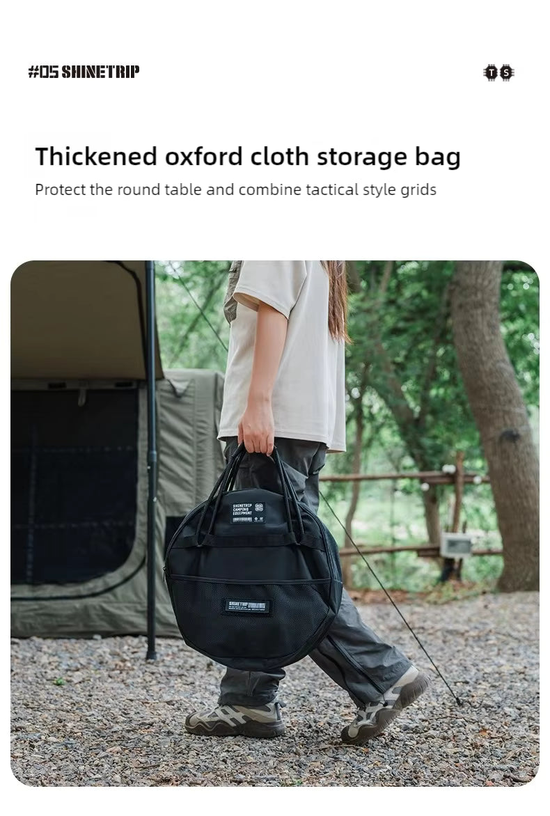 山趣（やましゅみ） SHINETRIP シャイントリップ #05 Series Tactical Lifting Dual-use Round Table デュアルユース ラウンドテーブル（A553-D00 / A553-H00）