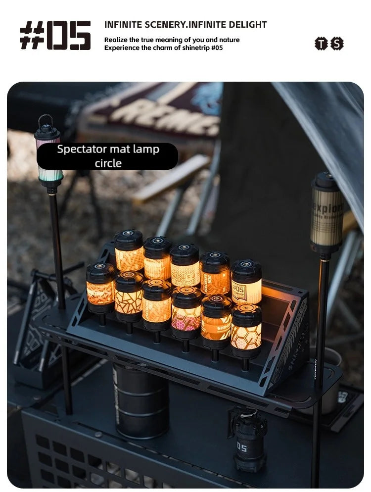 山趣（ShineTrip） ST-05シリーズ ランプアレイ（フォートレス／オーディトリアム）ブラック