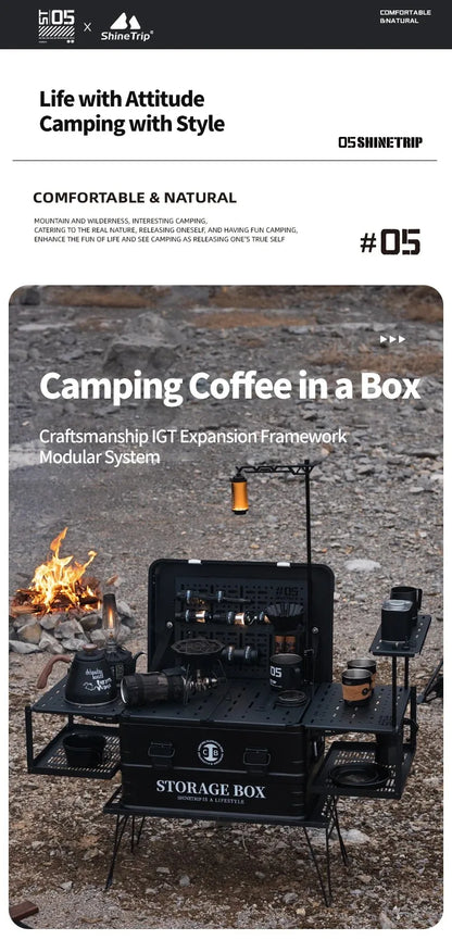 山趣（やましゅみ） SHINETRIP シャイントリップ #05 Series IGT 1ユニットサイドパネル（A487-C00）IGT One Unit Side Panel