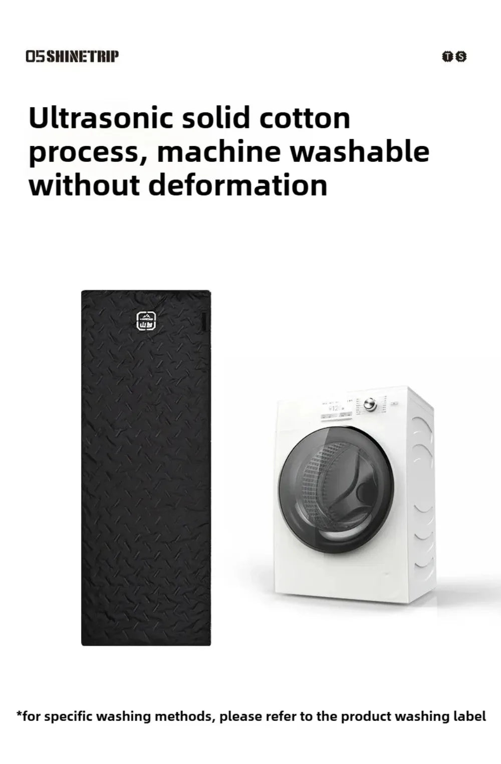 ShineTrip（山趣）#05 シリーズ エンベロープ スリーピングバッグ（G100/G150/G200・L/R・Black／Sand）