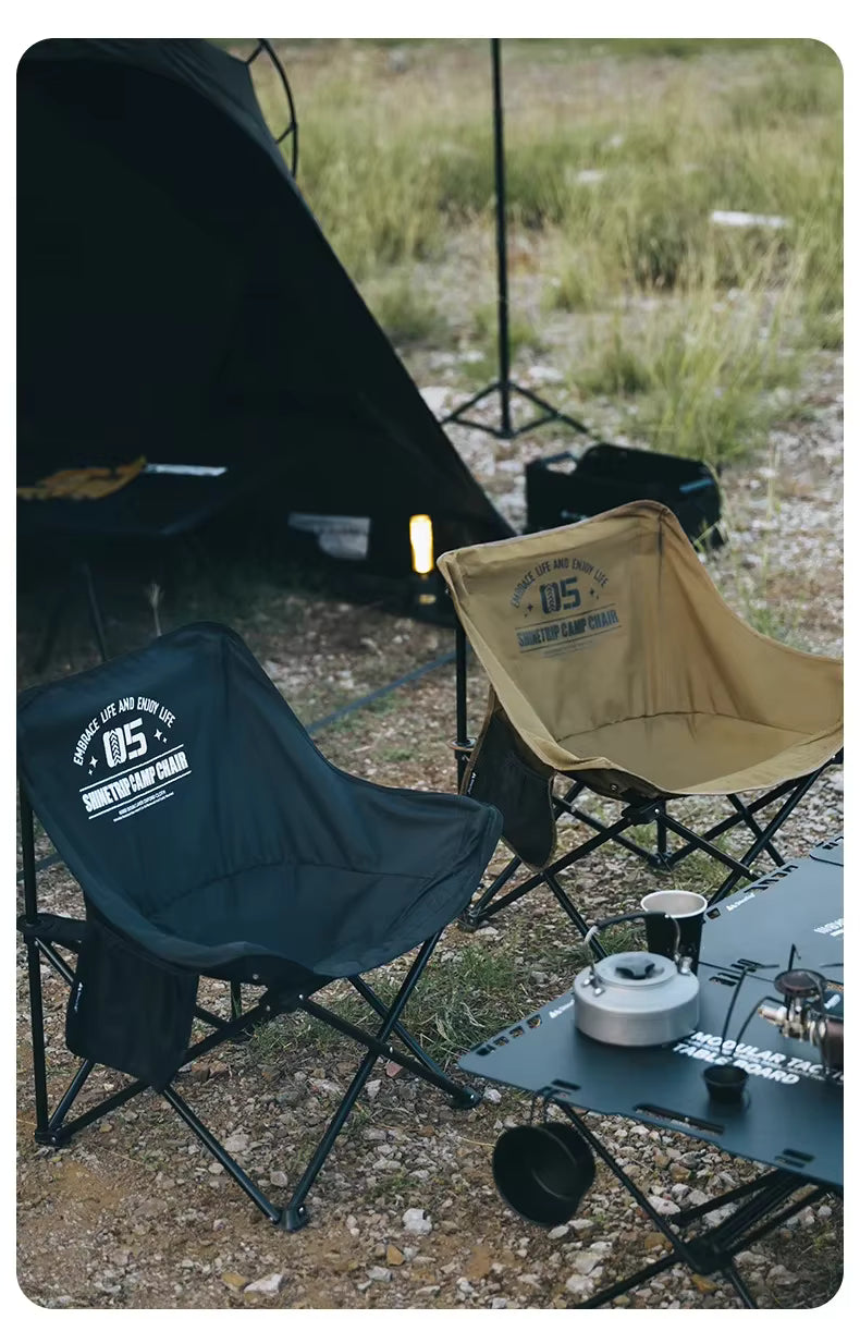 山趣（やましゅみ） SHINETRIP シャイントリップ #05 Series Moon Chair ムーンチェア フォールディングチェア（A467-H00 / A467-T00）