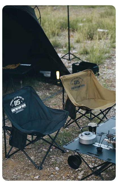 山趣（やましゅみ） SHINETRIP シャイントリップ #05 Series Moon Chair ムーンチェア フォールディングチェア（A467-H00 / A467-T00）