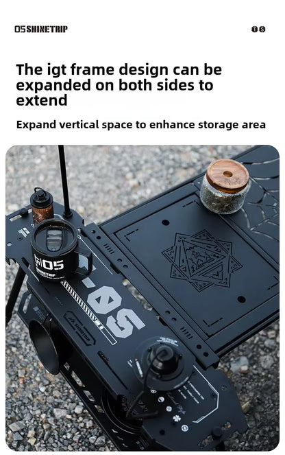 SHINETRIP 05シリーズ タクティカル スケートボードテーブル IGTフレームセット（S/M/L・2タイプ）