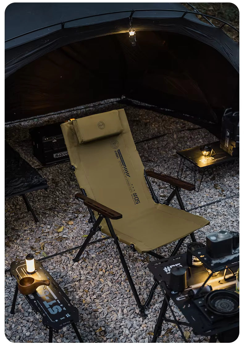 山趣（やましゅみ） SHINETRIP シャイントリップ #05 Series Adjustable Folding Chair 4段階調整 フォールディングチェア（A507-H00 / A507-T00）