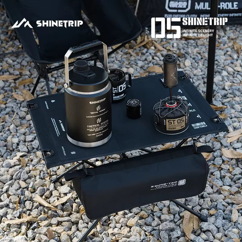 山趣（やましゅみ） SHINETRIP シャイントリップ #05 Series Tactical Folding Cloth Table タクティカル フォールディング クロステーブル（A523-H00 / A523-D00 / A523-T00）