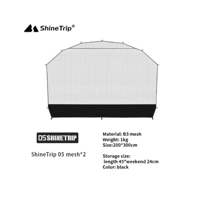 SHINE TRIP Outdoors（シャイン・トリップ アウトドアーズ／山趣）#05 Series Dome Skylight｜ドームスカイライン 本体（FG/AL 2カラー）＋専用オプション