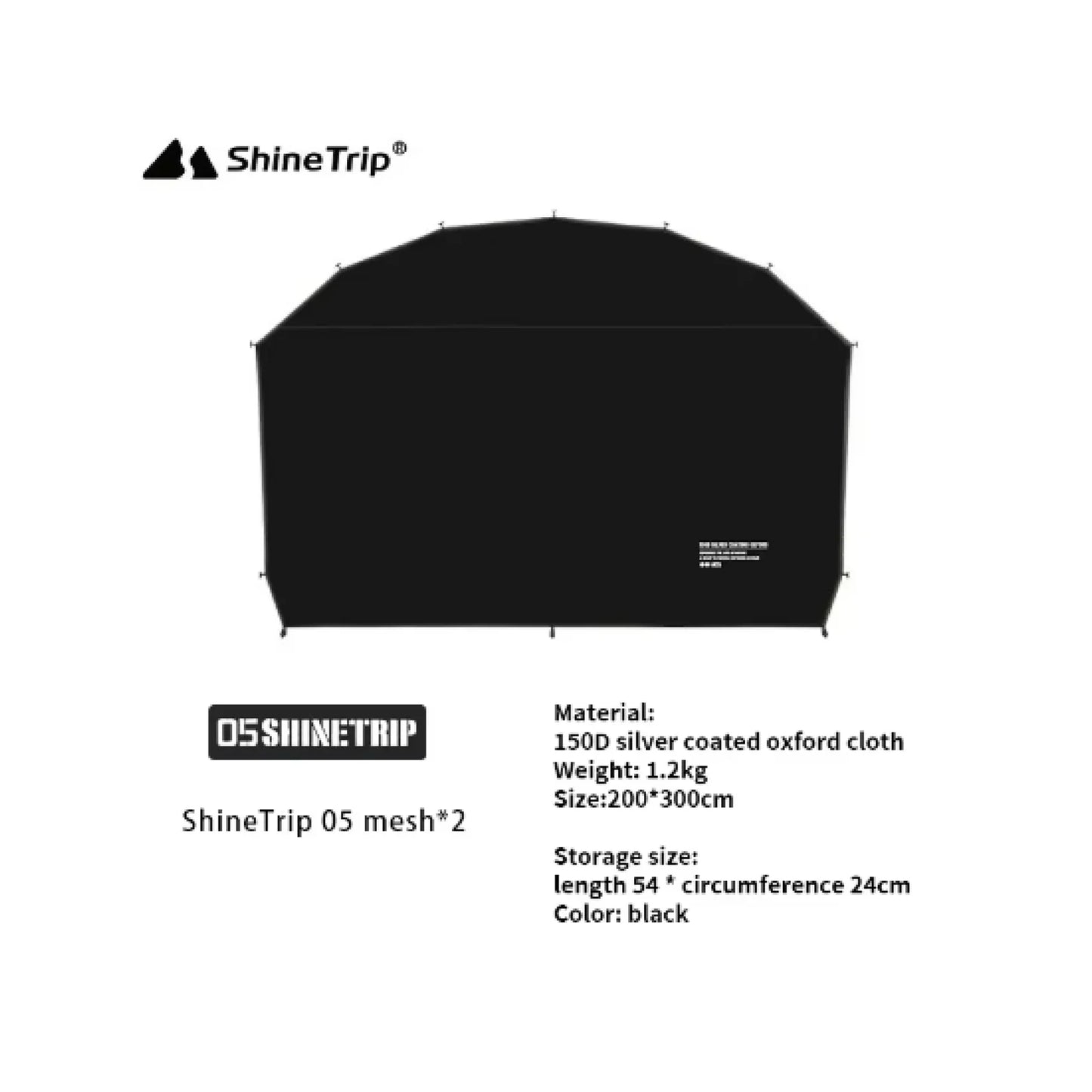 SHINE TRIP Outdoors（シャイン・トリップ アウトドアーズ／山趣）#05 Series Dome Skylight｜ドームスカイライン 本体（FG/AL 2カラー）＋専用オプション
