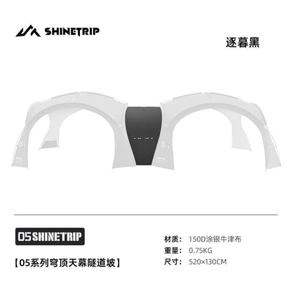 SHINE TRIP Outdoors（シャイン・トリップ アウトドアーズ／山趣）#05 Series Dome Skylight｜ドームスカイライン 本体（FG/AL 2カラー）＋専用オプション