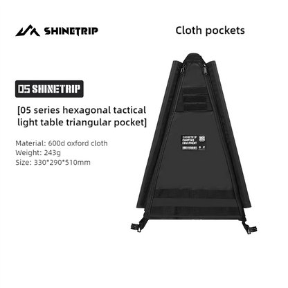 山趣（やましゅみ） SHINETRIP シャイントリップ #05 Series Hexagonal Tactical Lamp Table Set 六角タクティカルランプテーブル セット（A530-T02 / T03 / T04 / T02-T1 / T02-T2）