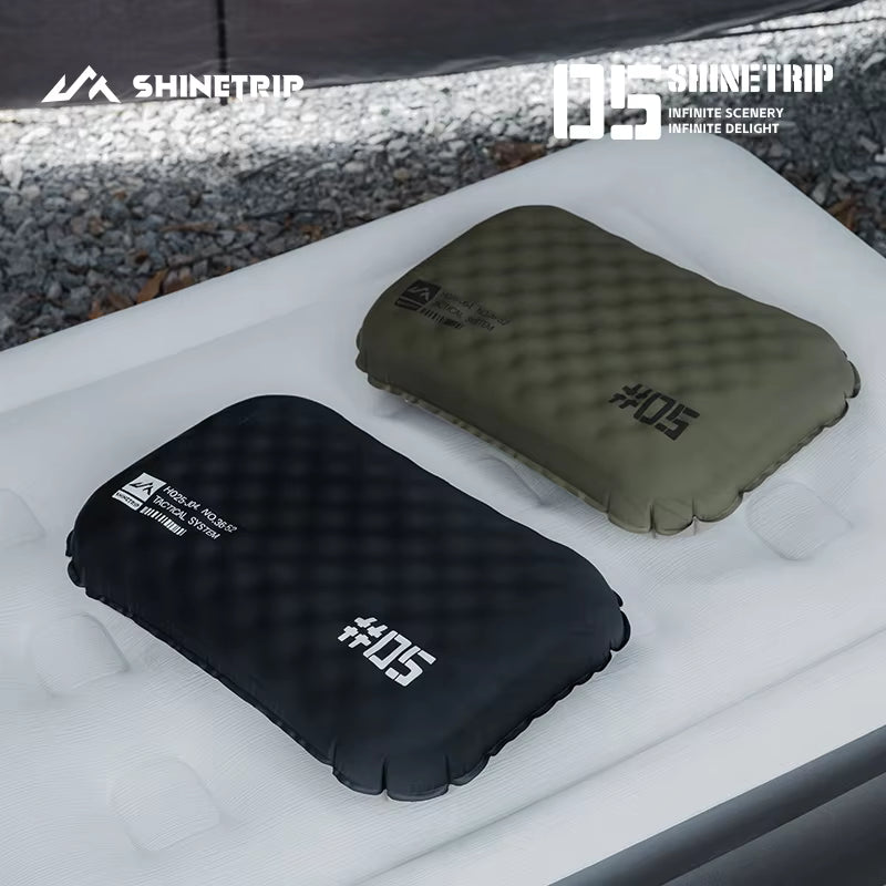 SHINETRIP（山趣）#05 Tactical Inflatable Pillow タクティカル インフレータブルピロー（A526-H00 / A526-D00）