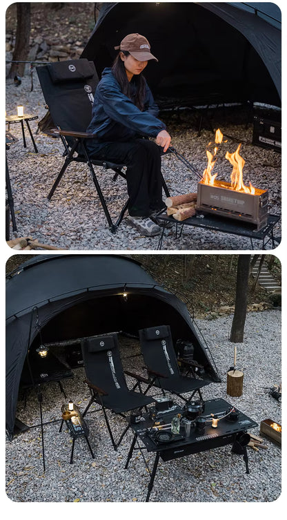 山趣（やましゅみ） SHINETRIP シャイントリップ #05 Series Adjustable Folding Chair 4段階調整 フォールディングチェア（A507-H00 / A507-T00）