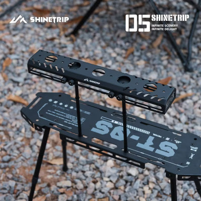 山趣（ShineTrip） ST-05シリーズ 38灯 スターライトブリッジ（S／M／L・ベーシックモジュール・延長アルミロッド） ブラック