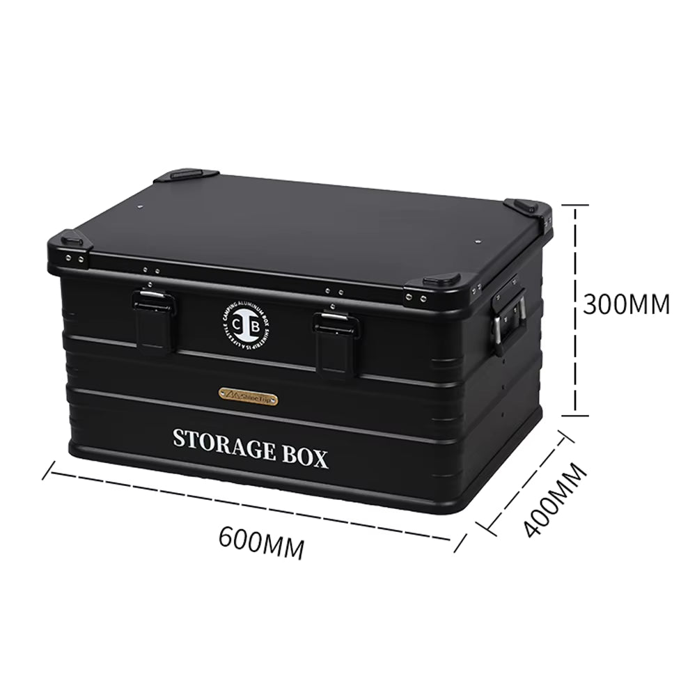 山趣（やましゅみ） SHINETRIP シャイントリップ Outdoor Waterproof Aluminum Storage Box 防水アルミ合金ストレージボックス 44L / 72L（A422-B0M / A422-B0L / A422-D0M / A422-D0L / A422-H0M / A422-H0L）