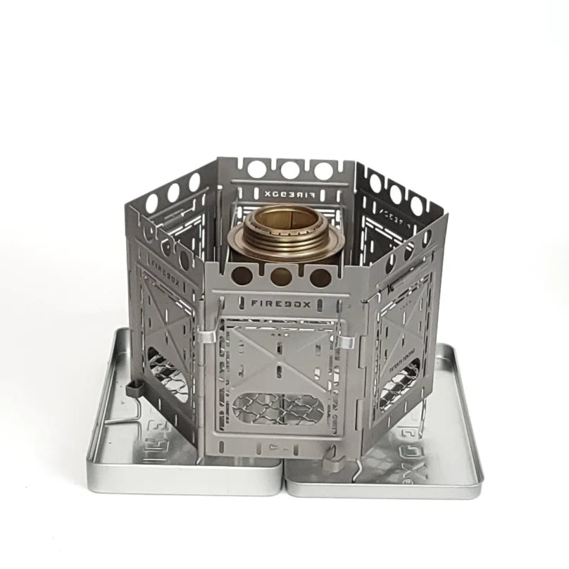 FIREBOX Freestyle HEX-Stove Kit ヘックスストーブ ステンレス チタン FIREBOX Freestyle HEX-Stove Kit ヘックスストーブ ステンレス チタン