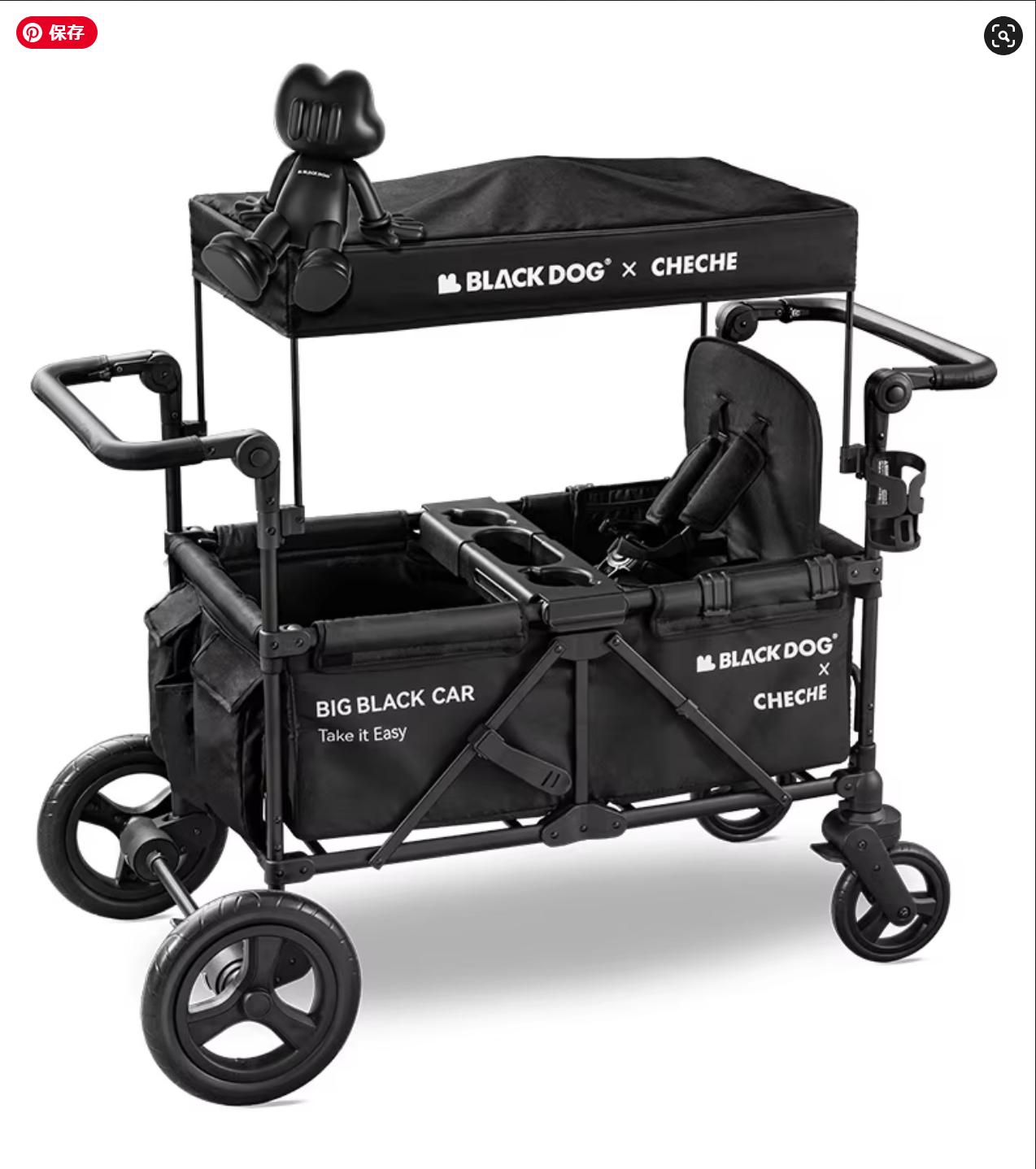 BLACKDOG & CHECHE Baby stroller ブラックドッグ ベビーカー キャンプカート キャンプワゴン 折りたたみカート