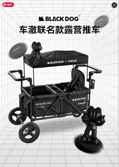 BLACKDOG & CHECHE Baby stroller ブラックドッグ ベビーカー キャンプカート キャンプワゴン 折りたたみカート