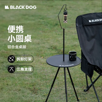 BLACKDOG ブラックドッグ キャンプテーブル ラウンドテーブル テーブルライトスタンド