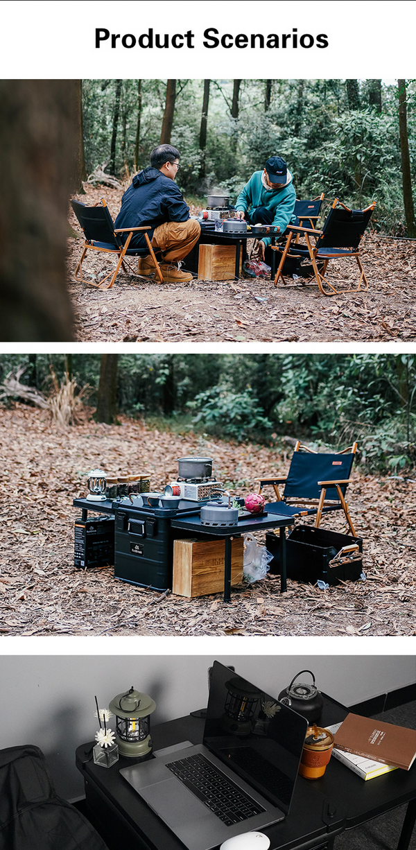 ロックブルック 84Lアルミテーブルボックス Rockbrook 84L BLACK Aluminium Table Box BIPLANE BX1013