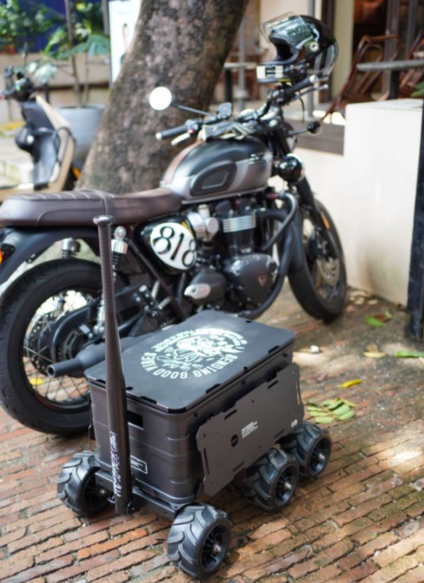 ロックブルック 50Lブラックアルミワゴンボックス Rockbrook 50L BLACK Aluminium Wagon Box KARGO SUPERPLAY BX1023