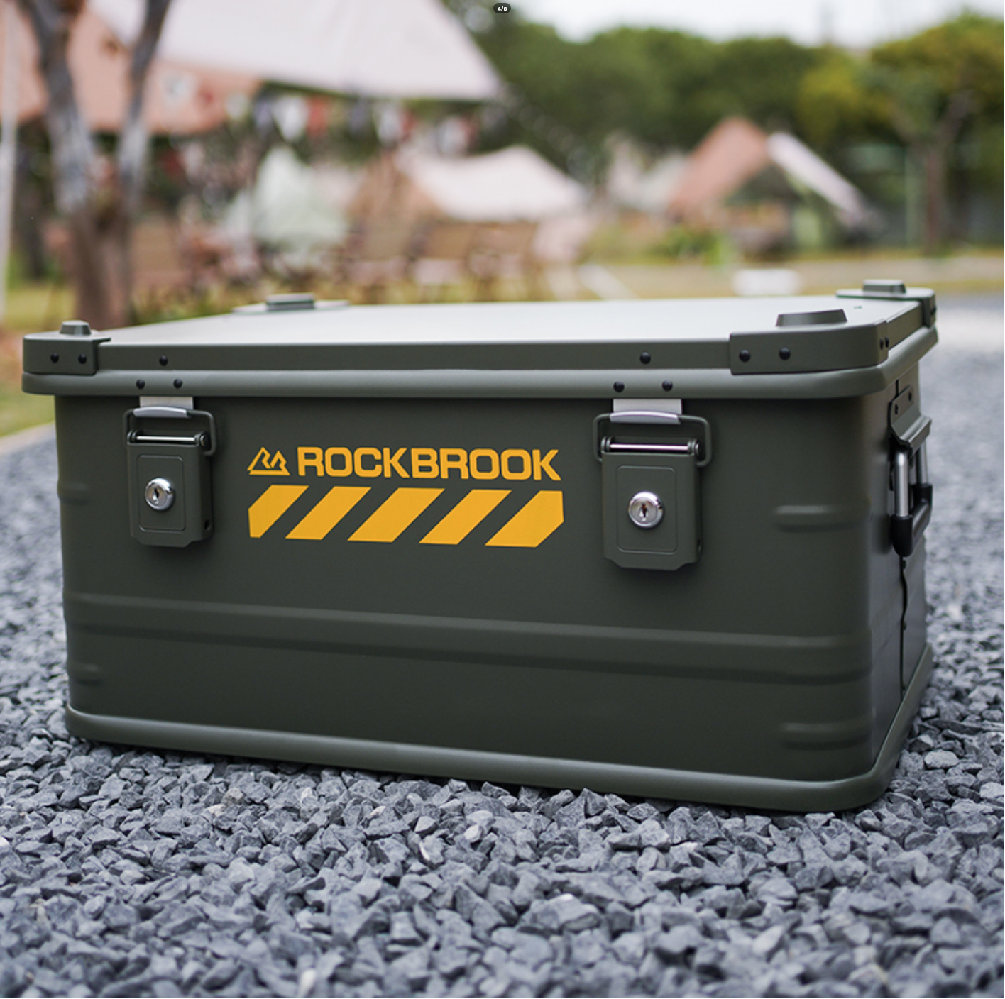 ロックブルック 50Lアルミストレージボックス Rockbrook 50L Aluminum Storage Box STARVEI BX1003