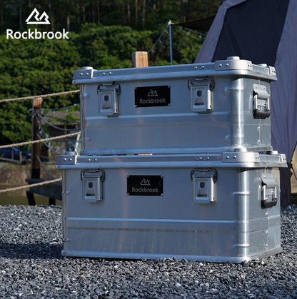 ロックブルック 30L 50L 95L シルバーアルミストレージボックス Rockbrook SILVER Aluminium Storage Box CLASSIC BX1003GY