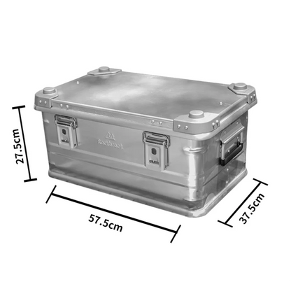 ロックブルック 30L 50L 95L シルバーアルミストレージボックス Rockbrook SILVER Aluminium Storage Box CLASSIC BX1003GY