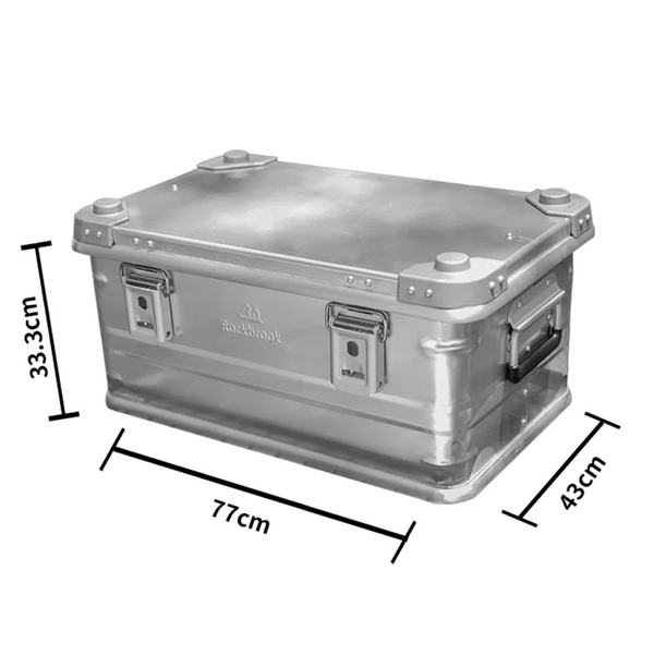 ロックブルック 30L 50L 95L シルバーアルミストレージボックス Rockbrook SILVER Aluminium Storage Box CLASSIC BX1003GY