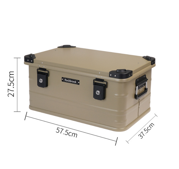 ロックブルック 30L 50L 95L アルミストレージボックス Rockbrook Aluminium Storage Box FROST BX1003BKS