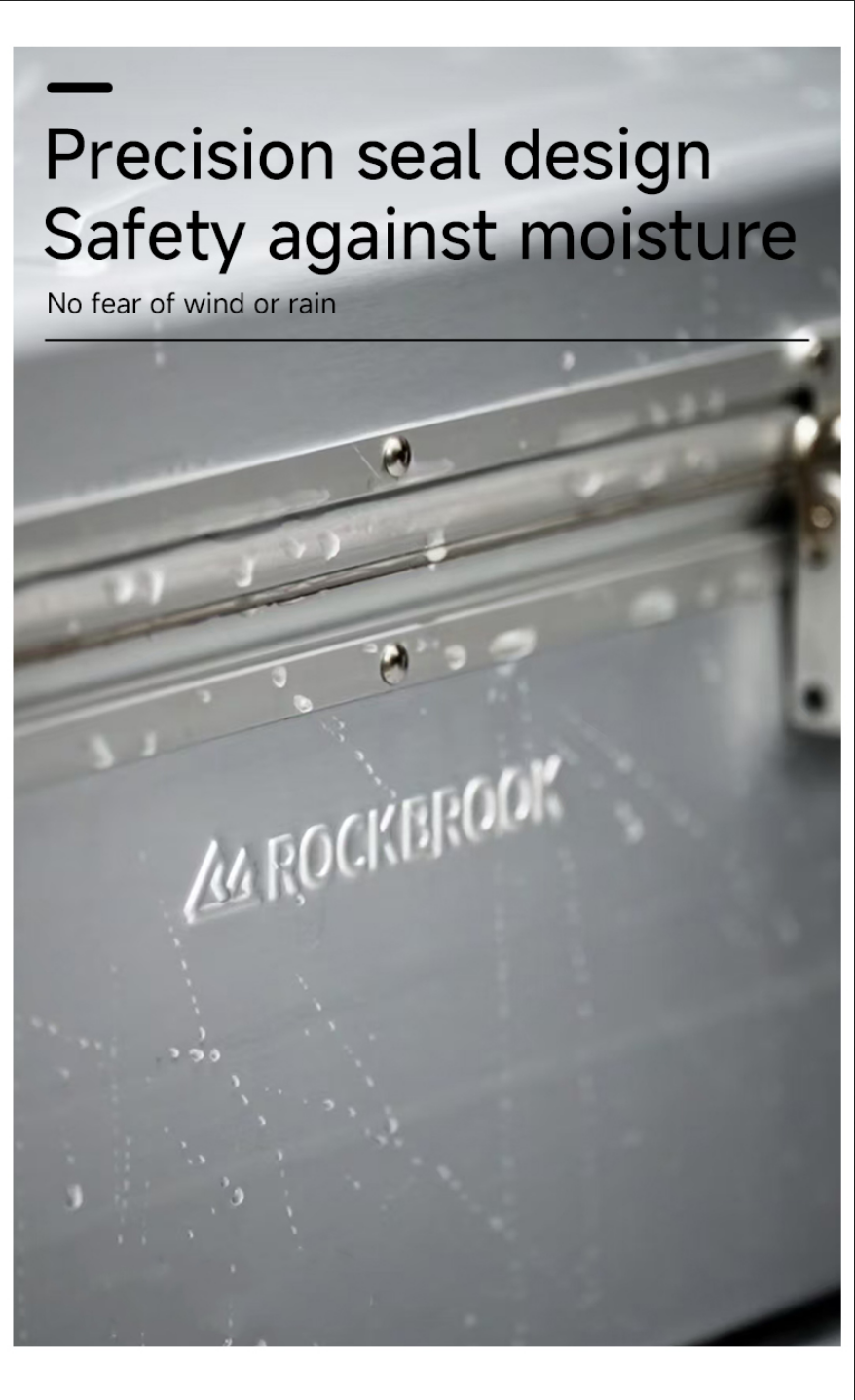 ロックブルック 20L 30L 40L 69L シルバーアルミストレージボックス Rockbrook SLIVER Aluminium Storage Box UltraLite BX1010