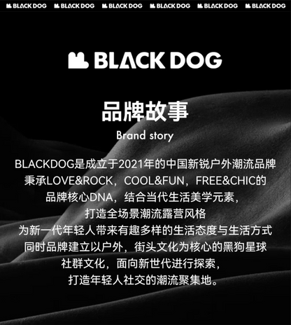 BLACKDOG ブラックドッグ シングル折りたたみチェア CBD2300JJ018