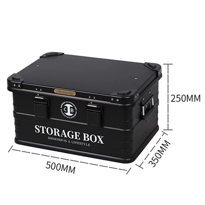 山趣（やましゅみ） SHINETRIP シャイントリップ Outdoor Waterproof Aluminum Storage Box 防水アルミ合金ストレージボックス 44L / 72L（A422-B0M / A422-B0L / A422-D0M / A422-D0L / A422-H0M / A422-H0L）