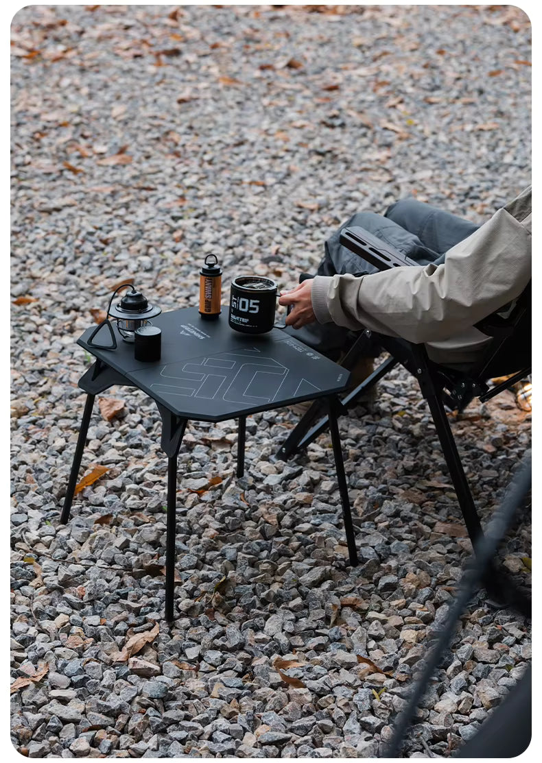 山趣（やましゅみ） SHINETRIP シャイントリップ #05 Series Ultralight Dual Purpose Folding Table 超軽量 デュアルパーパス フォールディングテーブル（A512-H00 / A512-D00）