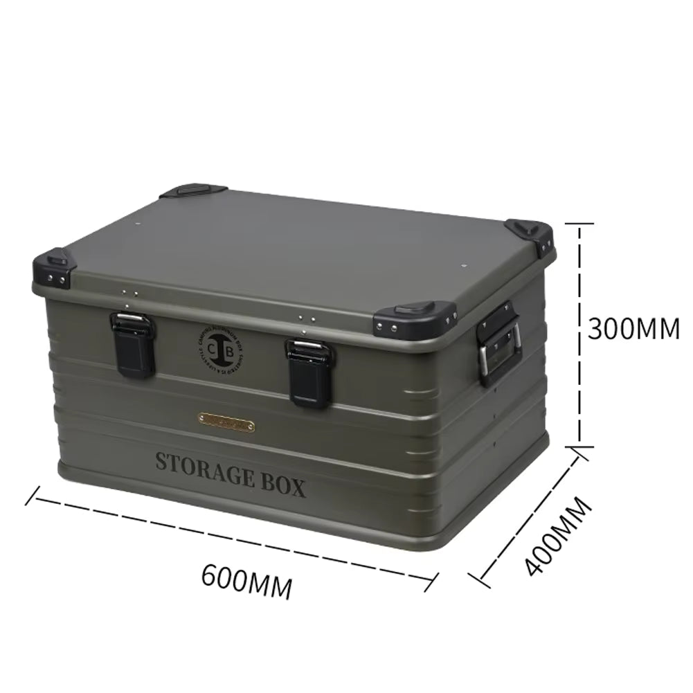 山趣（やましゅみ） SHINETRIP シャイントリップ Outdoor Waterproof Aluminum Storage Box 防水アルミ合金ストレージボックス 44L / 72L（A422-B0M / A422-B0L / A422-D0M / A422-D0L / A422-H0M / A422-H0L）