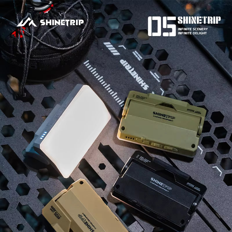 山趣（ShineTrip） ST-05シリーズ カード型キャンピングライト（4カラー）