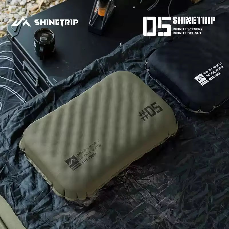 SHINETRIP（山趣）#05 Tactical Inflatable Pillow タクティカル インフレータブルピロー（A526-H00 / A526-D00）