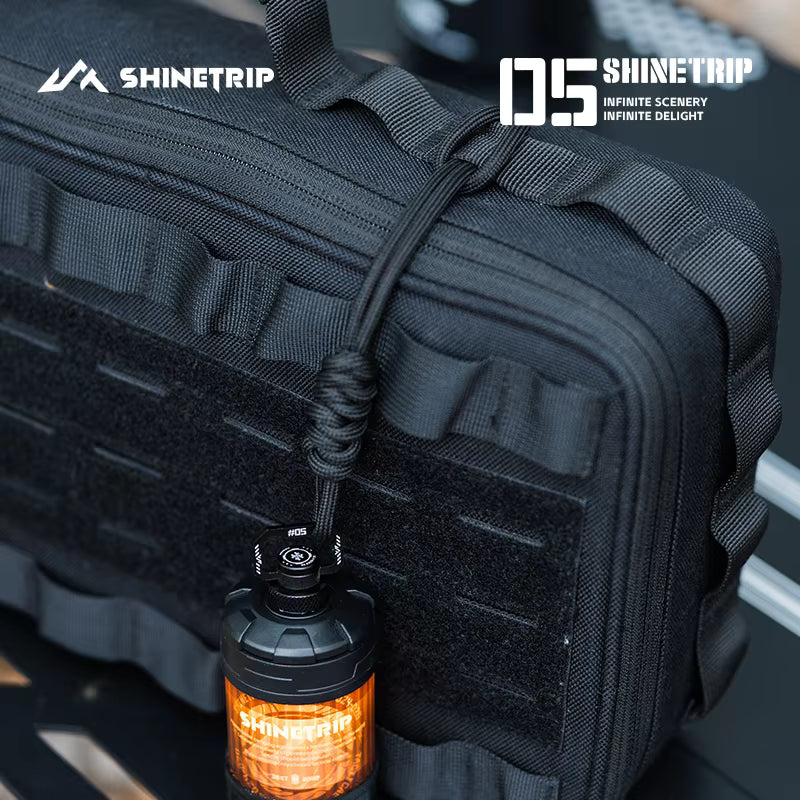 山趣（ShineTrip） ST-05 タクティカルシステム 19灯用ランヤード（ロング／ショート）＆ST-6 1/4回転リングスクリュー