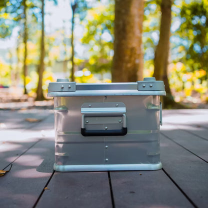 ロックブルック 30L 50L 95L シルバーアルミストレージボックス Rockbrook SILVER Aluminium Storage Box CLASSIC BX1003GY