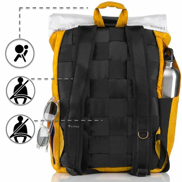 AIRPAQ Backpack エアパック バックパック エアバッグ シートベルト アップサイクル