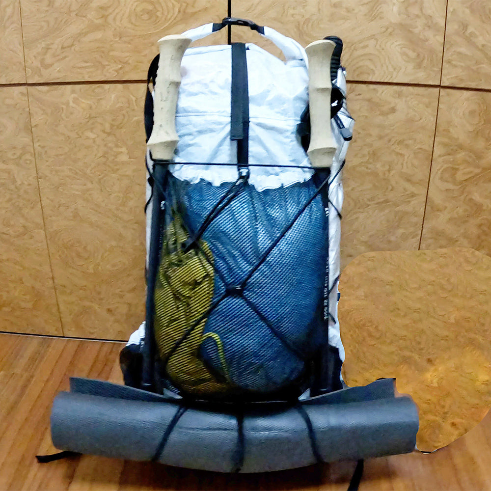 200g 安し MYOG ULバックパック DCFハイブリッド 筒形10L