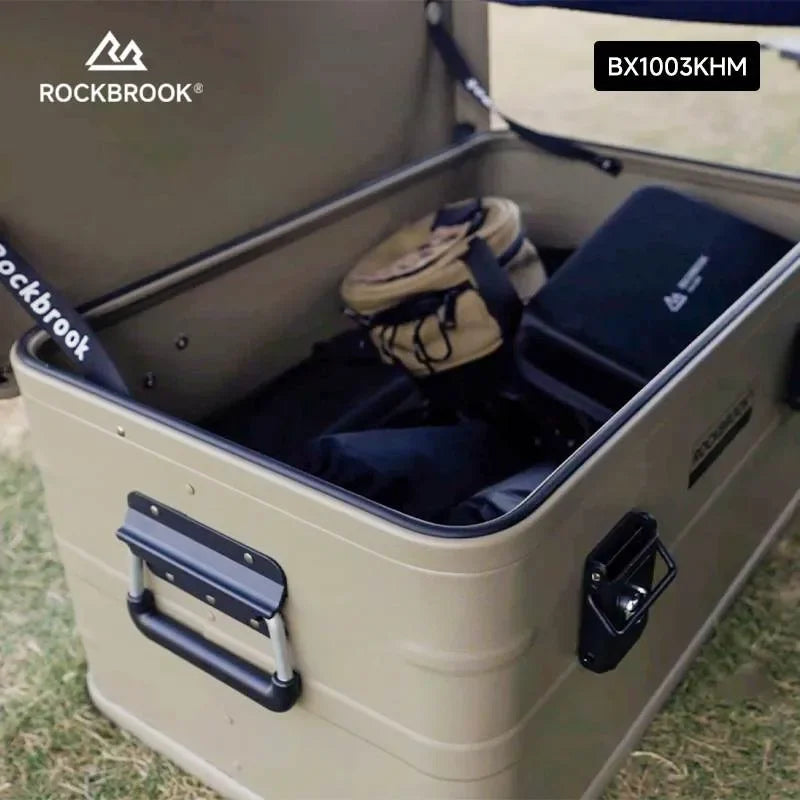 ロックブルック 50Lアルミストレージボックス Rockbrook 50L Aluminum Storage Box STARVEI BX1003