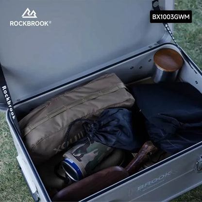 ロックブルック 30L 50L 95L アルミストレージボックス Rockbrook Aluminium Storage Box FROST BX1003BKS