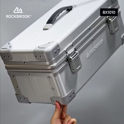 ロックブルック 20L 30L 40L 69L シルバーアルミストレージボックス Rockbrook SLIVER Aluminium Storage Box UltraLite BX1010