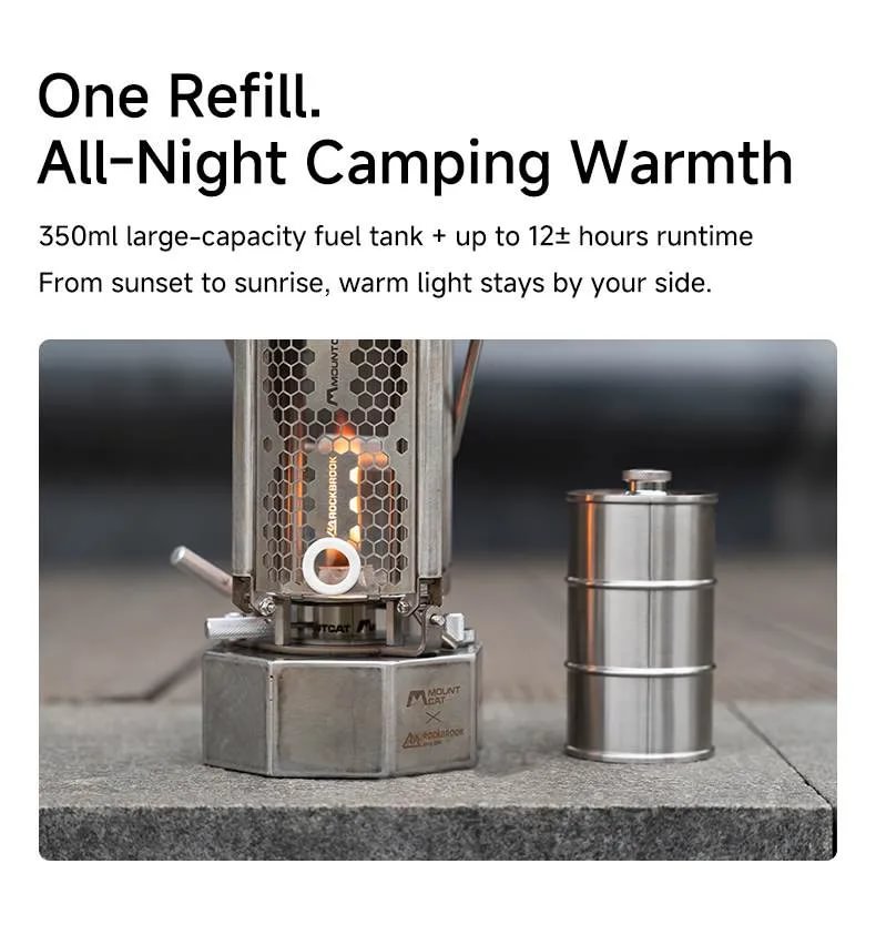 ROCKBROOK ロックブルック ST0001 ヴィンテージ ポータブル 灯油ランタン Light Realm Kerosene Lantern