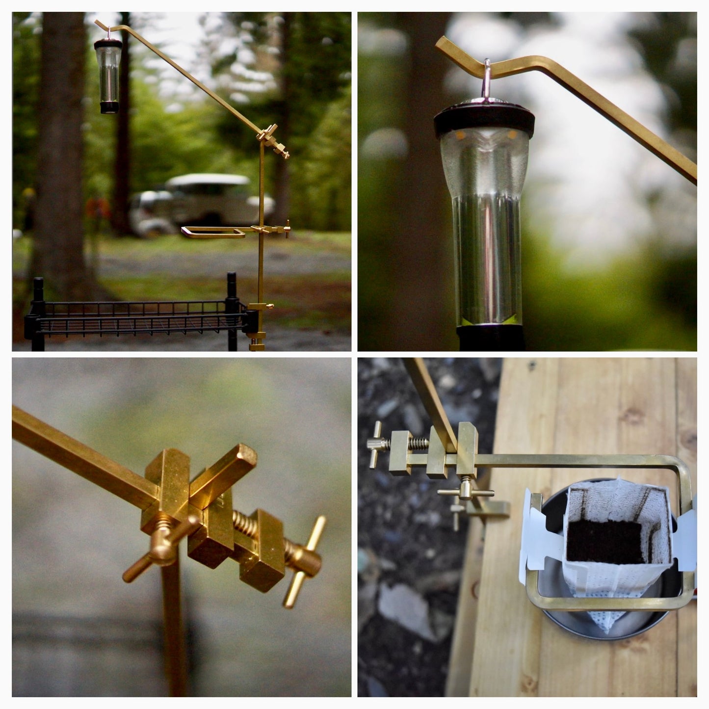 KALUGII カルギイ 変幻4在 ヘンゲンジザイ【真鍮製】（4wayランタンスタンド）